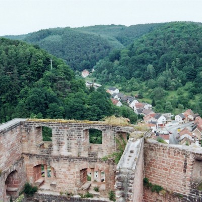 Frankenstein (Weidenthal), Burgruine