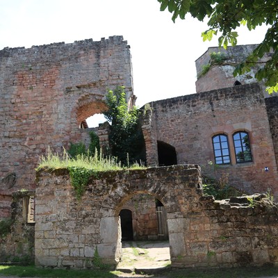 Nanstein, Schlossruine