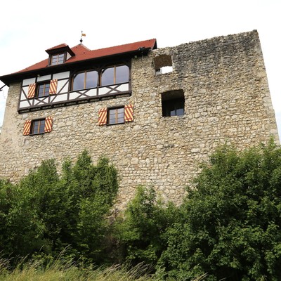 Niedergundelfingen, Ruine